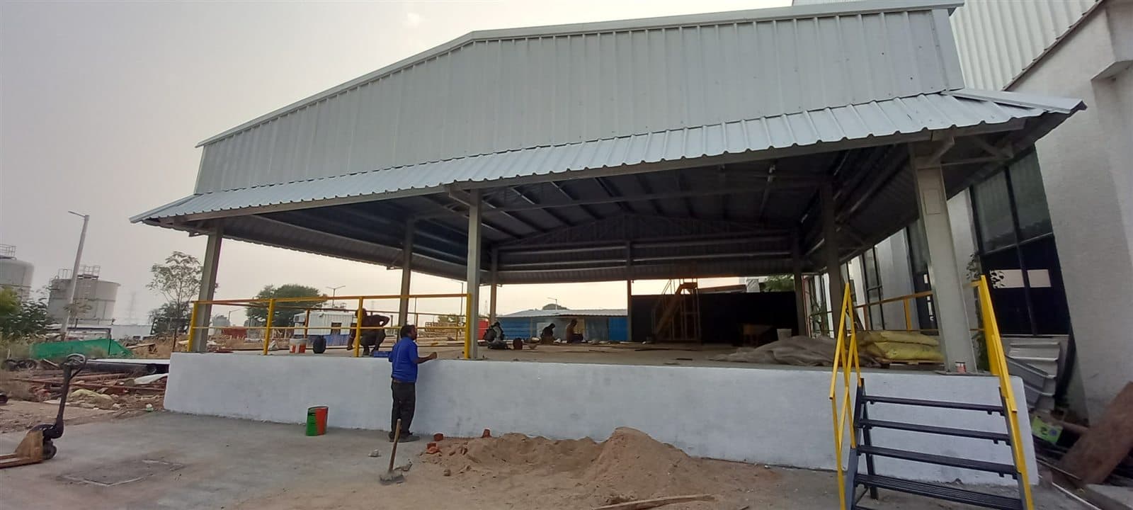 Factory Shed Extension